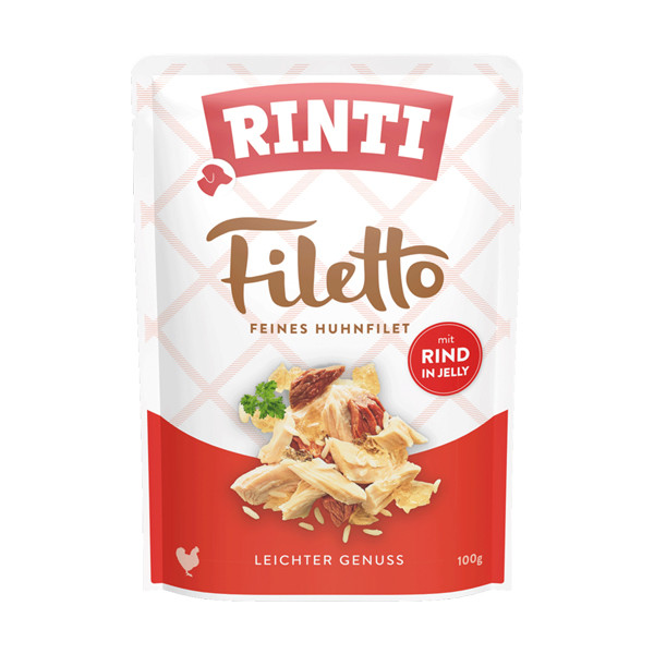 Rinti Filetto Huhnfilet mit Rind 100 g