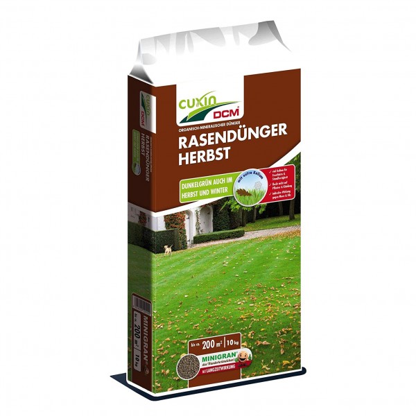 Cuxin Herbst Rasendünger 10 kg für 200 m²