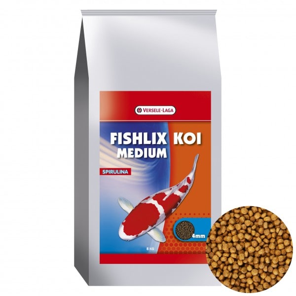 Versele Laga Koifutter Fishlix Koi Staple Medium 4 mm 2 x 8 kg (= 16 kg)