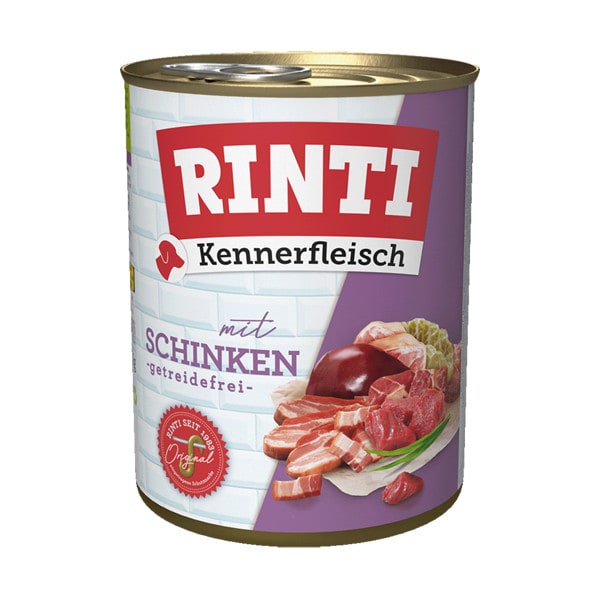 Rinti Kennerfleisch Schinken Dose 800 g getreidefrei