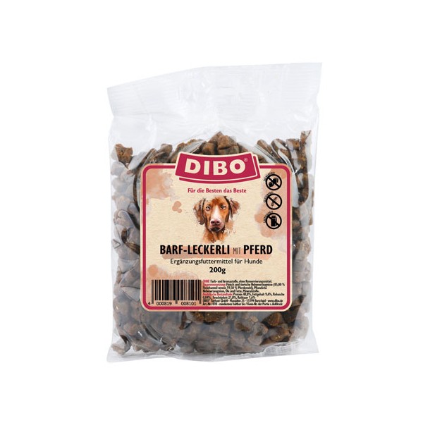 Dibo BARF-Leckerli Pferd 200 g
