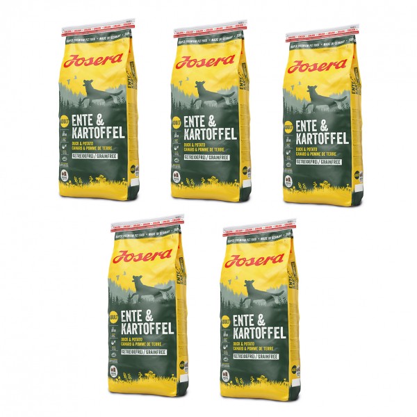 Josera Ente & Kartoffel 5 x 900 g