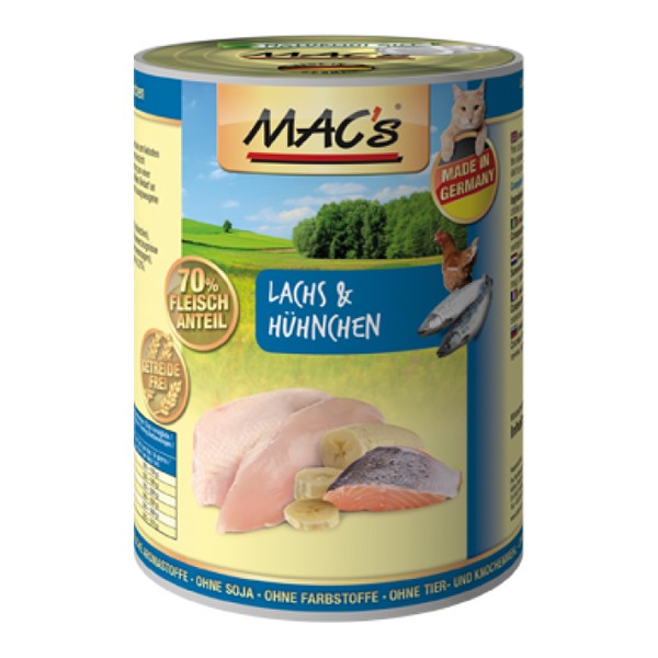 MAC’s Cat Lachs & Hühnchen 400 g Dose