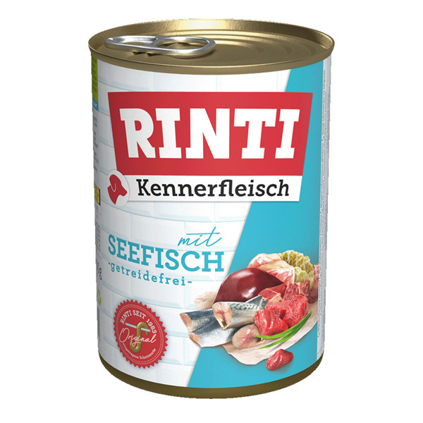 Rinti Kennerfleisch Seefisch Dose 400 g getreidefrei