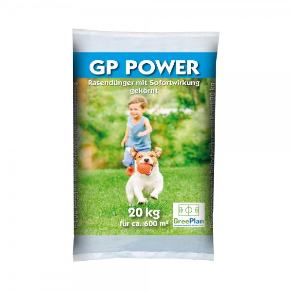 Greenplan Rasen Dünger GP Power 20 kg 12+5+5 für 600 m²