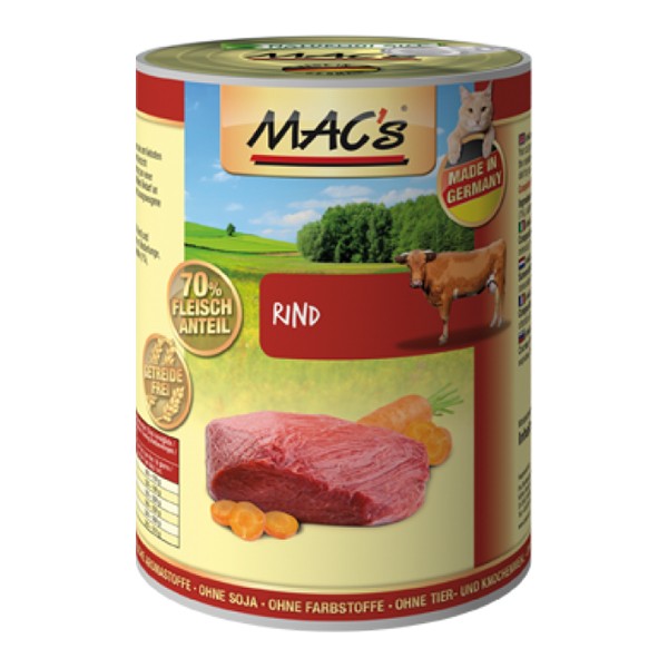 MAC’s Cat Rind getreidefrei 400 g Dose