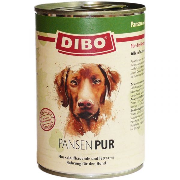 Dibo Pansen PUR - Pansen und Blättermagen PUR 400 g Ringpulldose