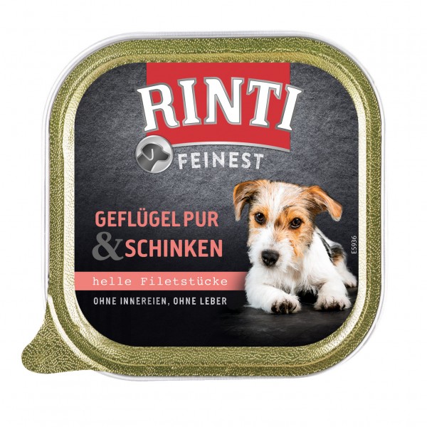 Rinti Feinest Geflügel pur & Schinken 150 g Schale