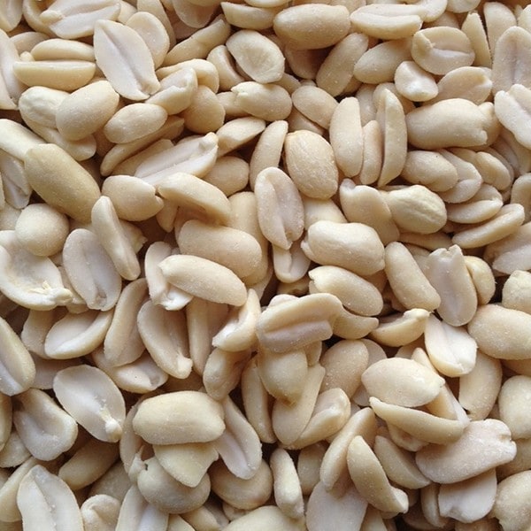 Pauls Mühle Erdnüsse weiss blanchiert ohne Haut 10 kg Premiumqualität ERNTE 2023