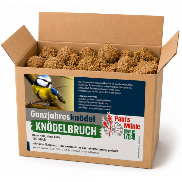 SOMMERAKTION Paul's Mühle Knödelbruch Knödelmasse bis zu 10 kg im Karton