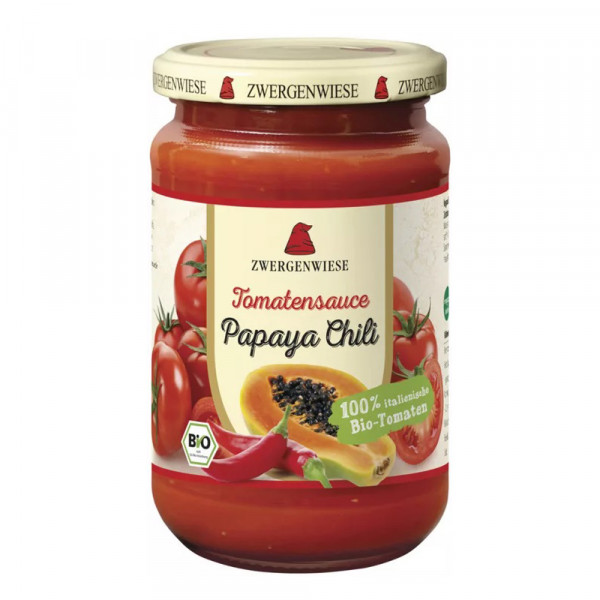 Zwergenwiese BIO Tomatensauce Papaya-Chili 340 g