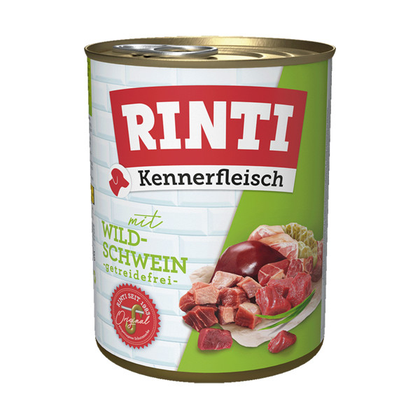 Rinti Kennerfleisch Wildschwein Dose 800 g getreidefrei