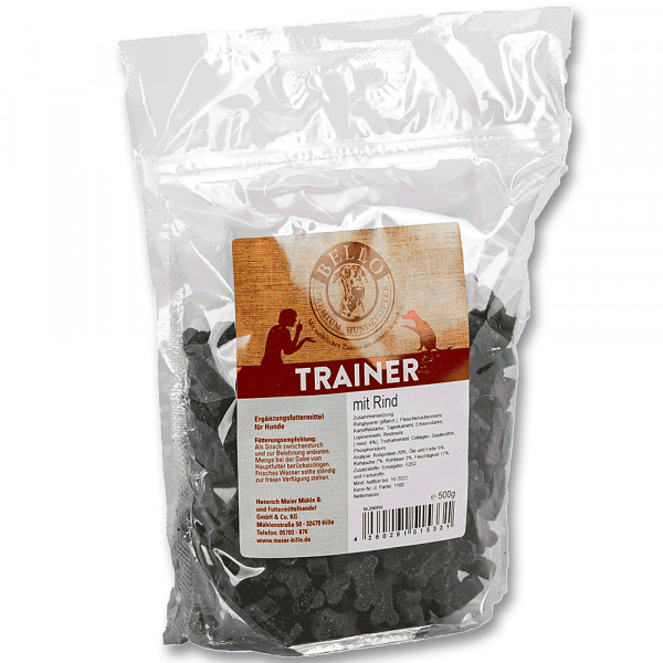 Bello Trainer (mit Rind) 500 g Die natürliche Belohnung