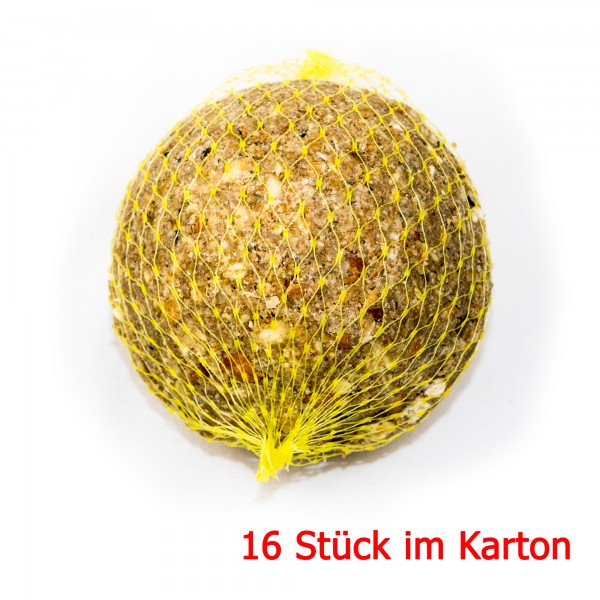 Ganzjahres Riesenmeisenknödel mit Netz 500 g in Folie 16 Stück