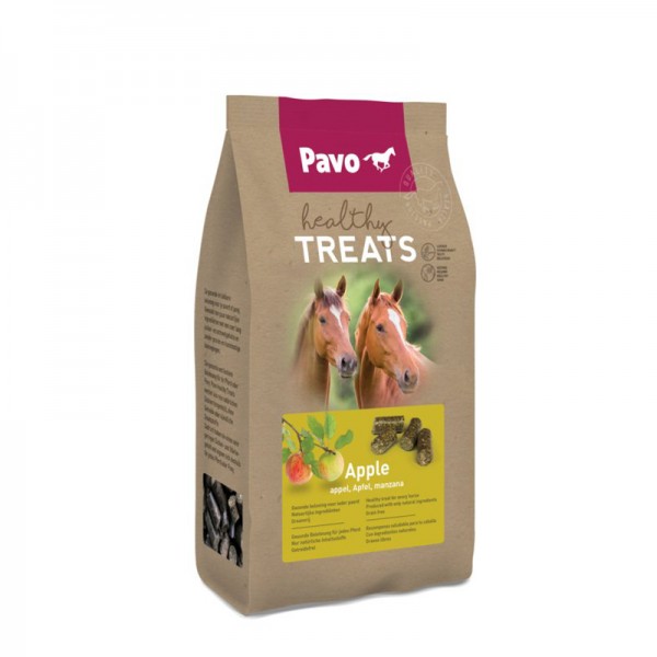 Pavo Healthy Treats GESUNDE UND SCHMACKHAFTE PFERDELECKERLIS Apfel 1 kg