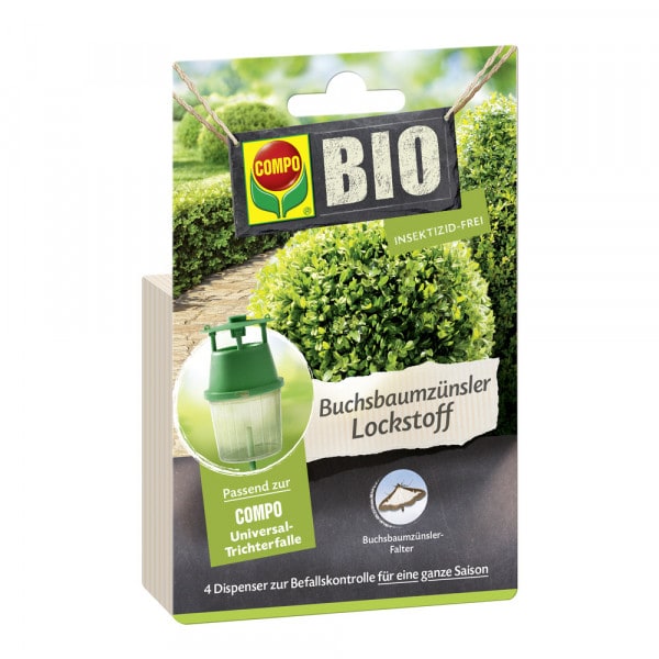 COMPO BIO Buchsbaumzünsler Lockstoff 4 Stück