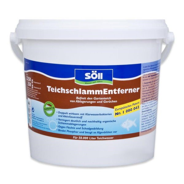 Söll Teichschlammentferner 2,5 kg für 50.000 Liter