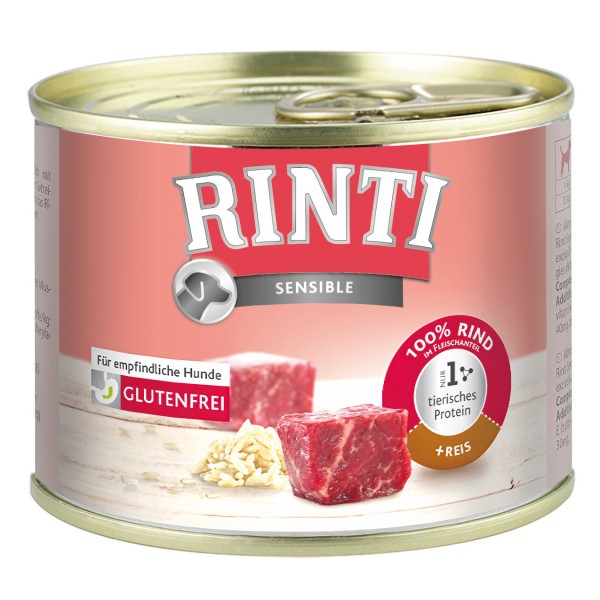 Rinti Sensible Rind + Reis 185 g