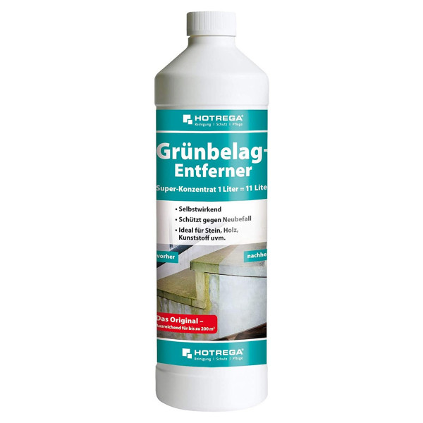 Hotrega Grünbelagentferner 1000 ml für 160 m²