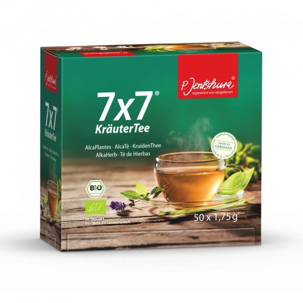 P. Jentschura 7x7 BIO Kräutertee 50 Beutel á 1,75 g