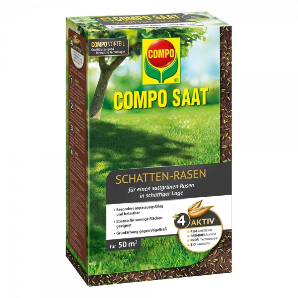 COMPO Schatten-Rasen 1 kg für 50 m²