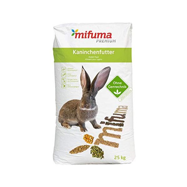 Mifuma Plus Kaninchenfutter 25 kg