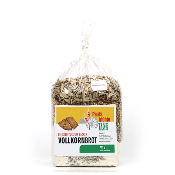 Pauls Mühle Vollkornbrotmischung 725 Gramm