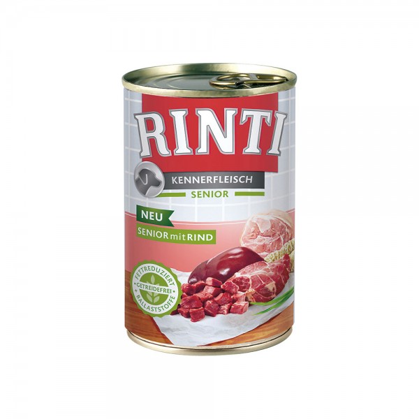 Rinti Kennerfleisch Senior mit Rind 400 g Dose