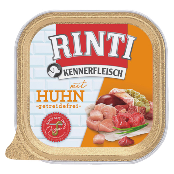 Rinti Kennerfleisch Huhn Schale 300 g getreidefrei