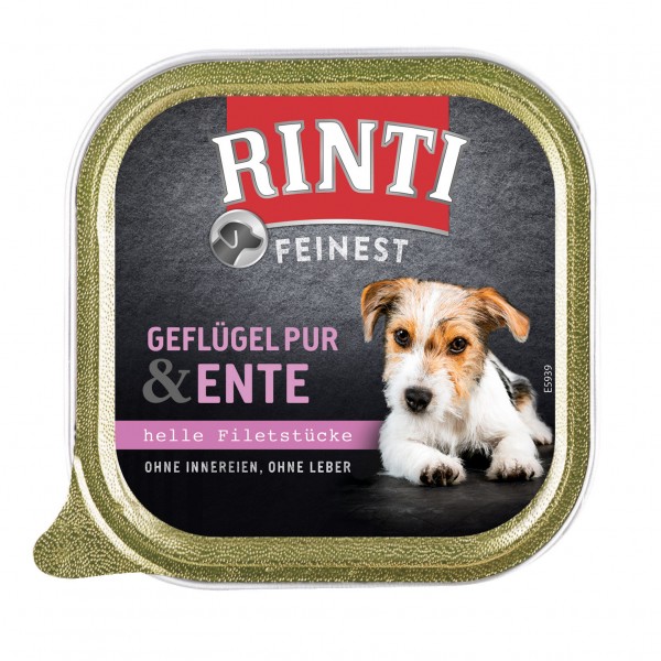 Rinti Feinest Geflügel pur & Ente 150 g Schale