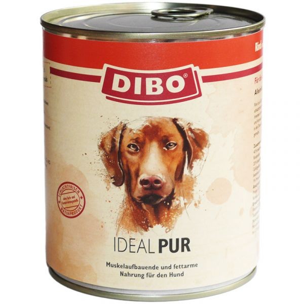 Dibo IDEAL PUR - Rind und Geflügel PUR 800 g Ringpulldose
