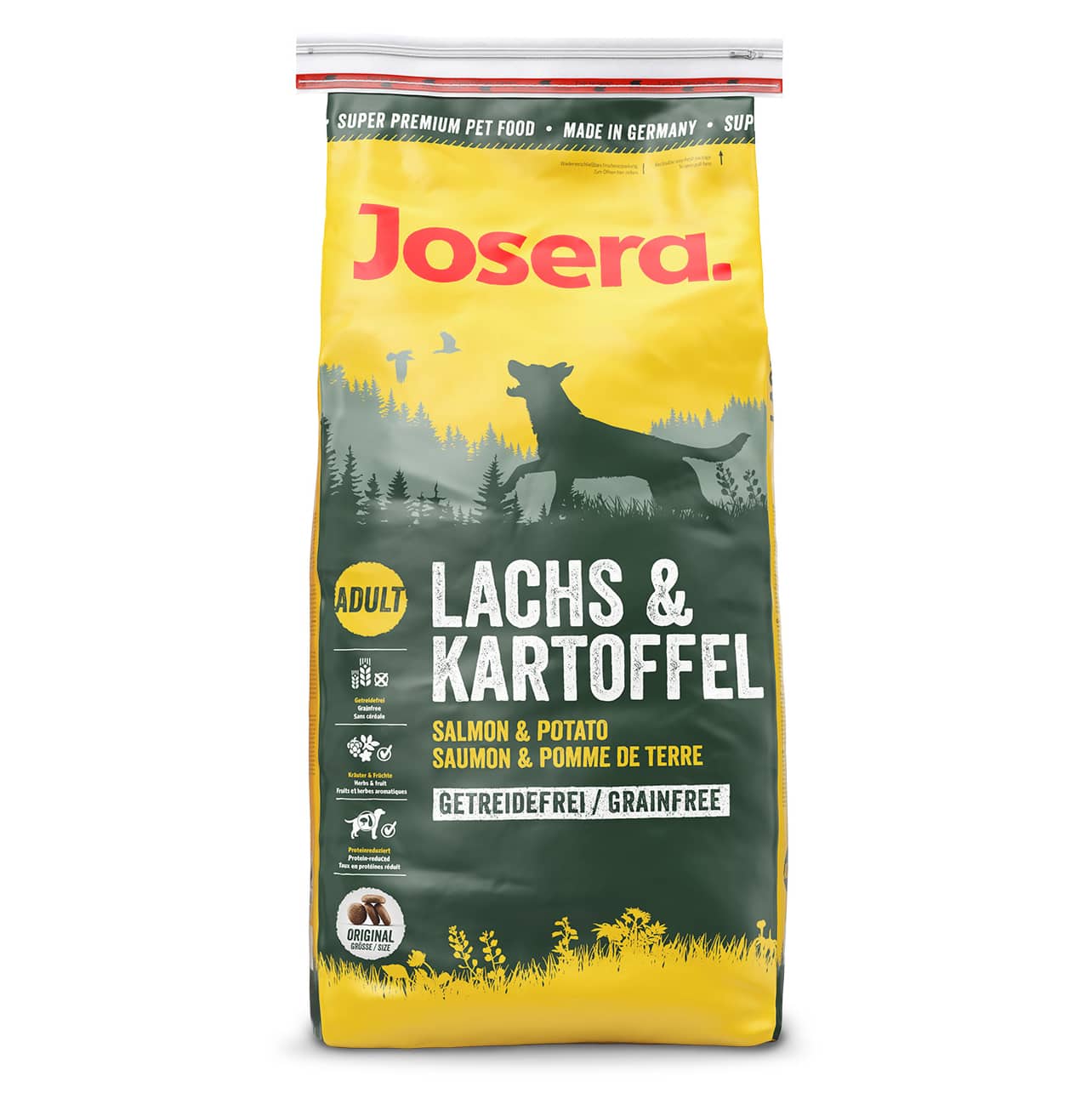 JOSERA Josera Nature Hundefutter Lachs/Kartoffel 5x 900 g 