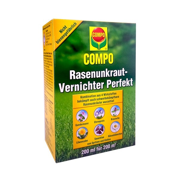 COMPO Rasenunkraut-Vernichter Perfekt 110 ml für 110 m²