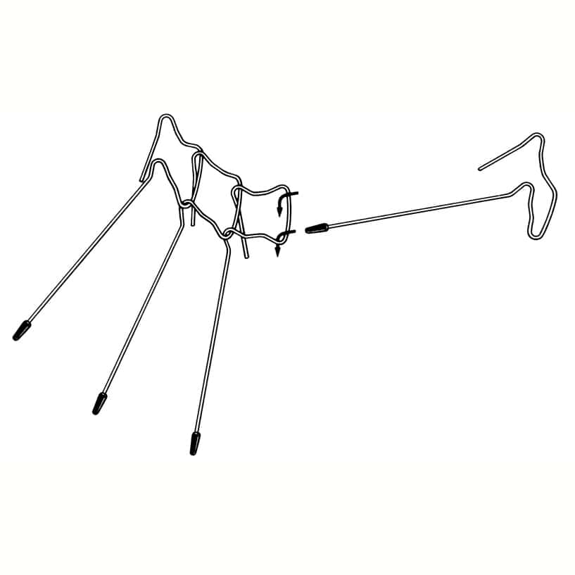 Schwegler Katzenabwehrgürtel 115 cm, Zubehör