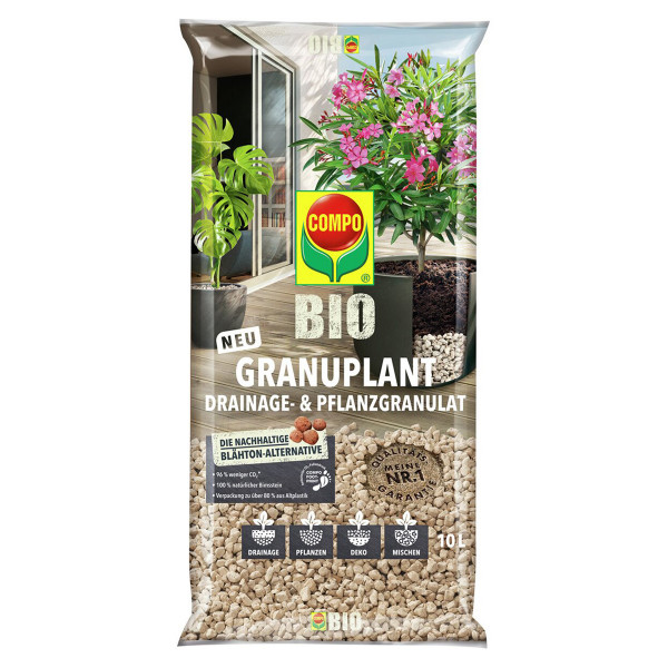 COMPO BIO GRANUPLANT Drainage- und Pflanzgranulat 10 Liter
