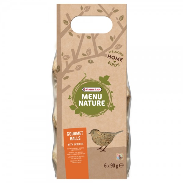 Versele-Laga Menu Nature Gourmet Balls mit Insekten 6 Stück 540 g