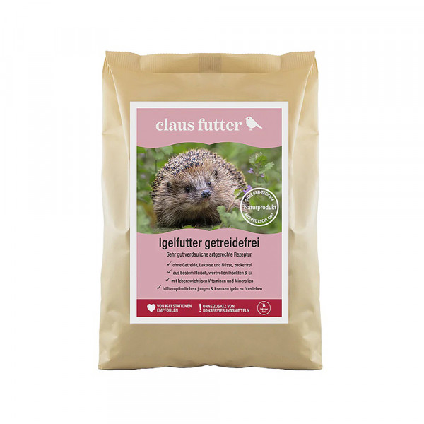 Getreidefreies Trockenfutter für Igel 750 g