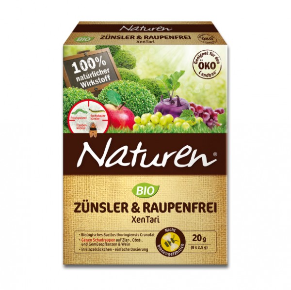 NATUREN® Bio Zünsler & Raupenfrei XenTari®