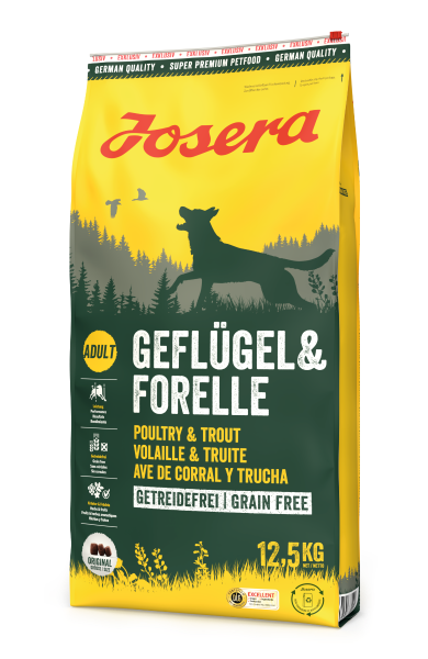 Josera Geflügel & Forelle getreidefrei 12,5 kg