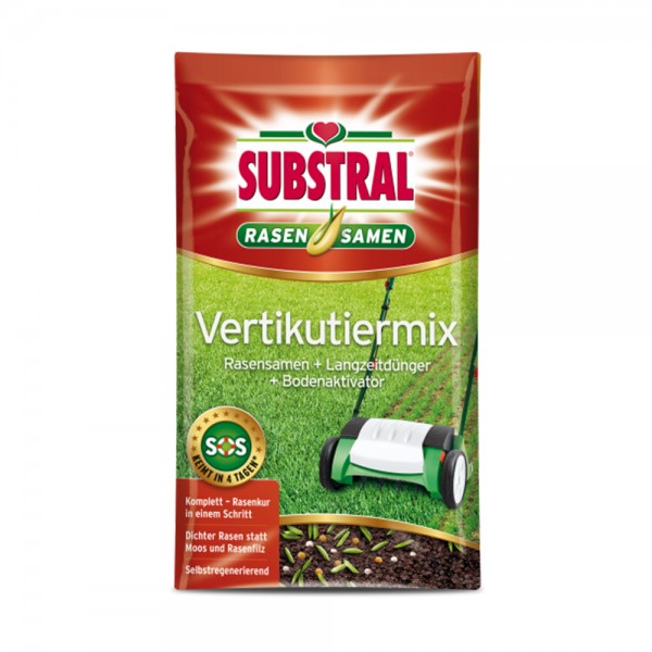 SUBSTRAL Vertikutiermix 8 kg für 266 m²