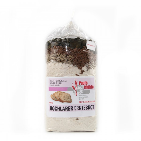 Pauls Mühle Brotbackmischung Hochlarer Erntebrot 1 kg