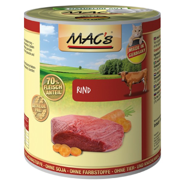MAC’s Cat Rind 800 g Dose