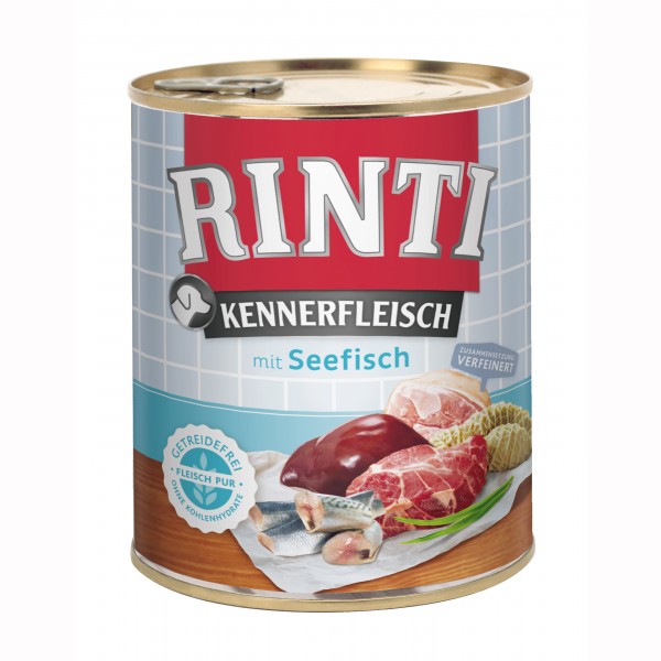 Rinti Kennerfleisch Seefisch Dose 800 g