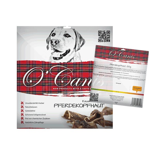O'Canis Pferdekopfhaut 100 g