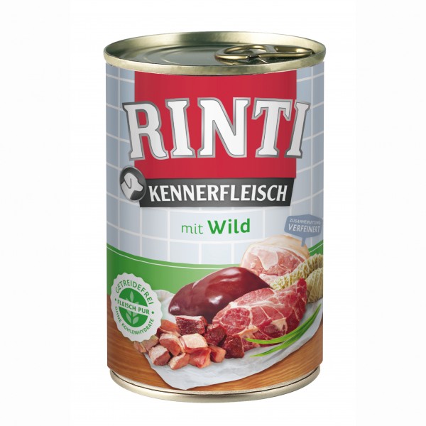 Rinti Kennerfleisch Wild Dose 400 g