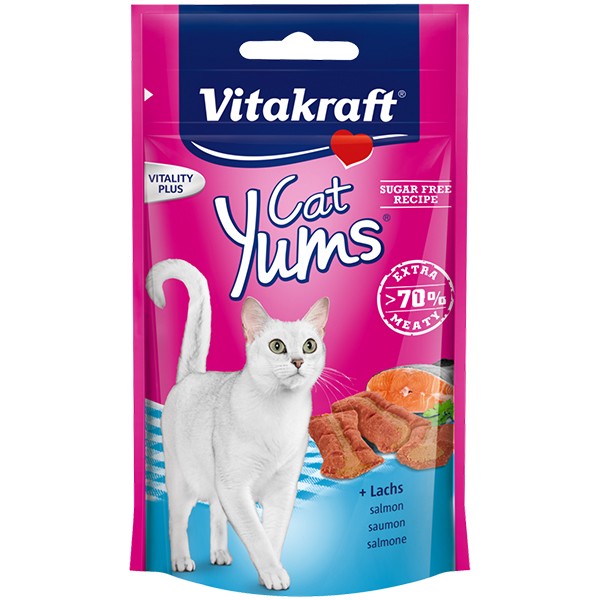 Vitakraft Cat Yums ® + Lachs & Omega 3 40 g