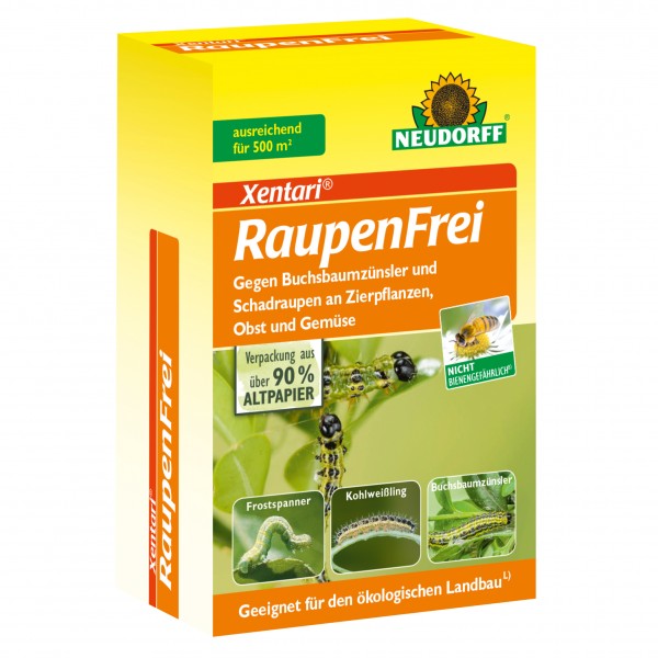 Neudorff Xentari Raupenfrei 25 g für 500 m²