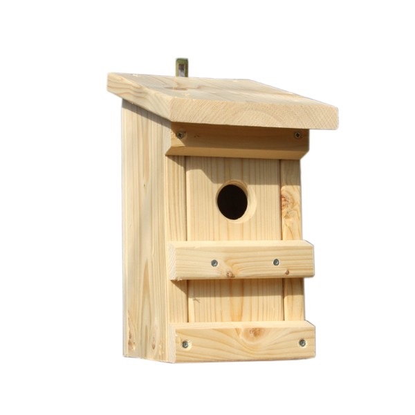 Nistkasten aus Naturholz klein 28 mm