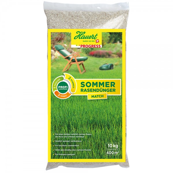 Manna Progress Sommer Rasendünger 10 kg für ca. 400 m²