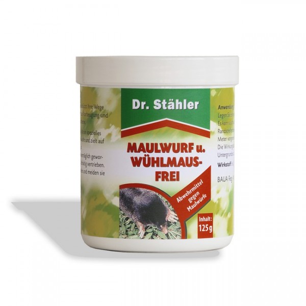 Dr. Stähler Maulwurf- und Wühlmausfrei 125 g